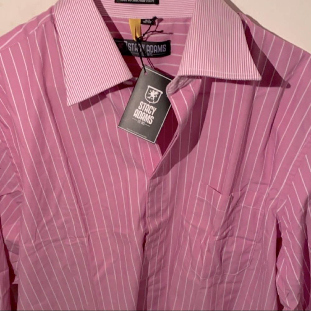 NWT STACY ADAMS BUTTON UP